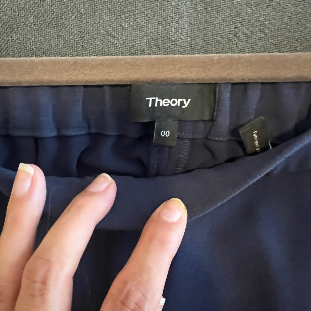 Theory Basic Pull On Pant - Bright Midnight - Lik… - image 4